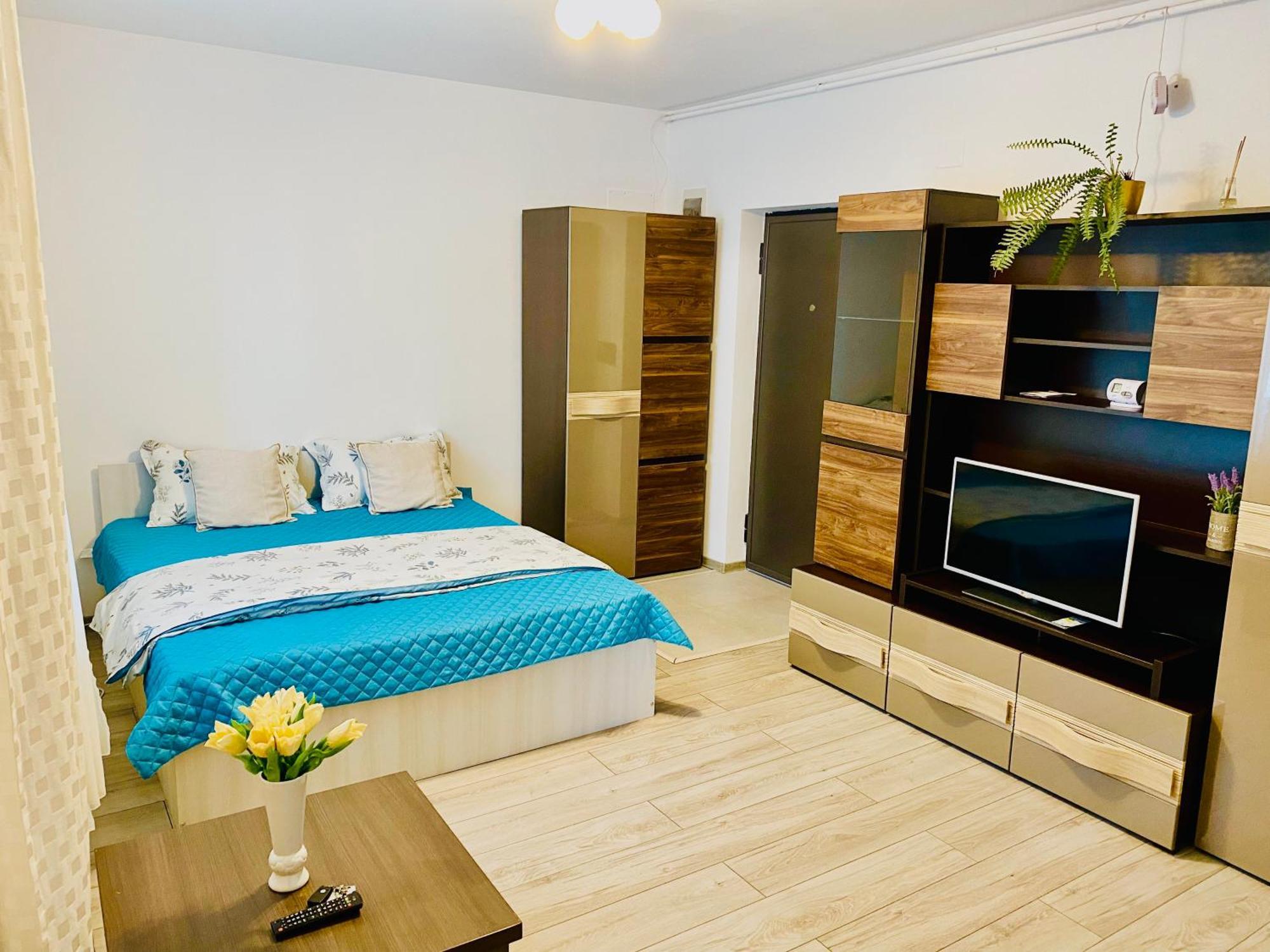 Garsoniera Trivale City Apartment ปีเตช ภายนอก รูปภาพ